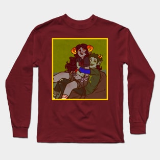 Aradia and Sollux Pale Date Long Sleeve T-Shirt